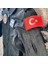 Türk Bayrağı Patch Kırmızı Nakış 3