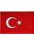 Türk Bayrağı Patch Kırmızı Nakış 4