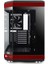 North Premium L Pcı Express 4.0 Riser 1x Fan USB 3.0 + Type C Atx Mid Tower Panoramik Temperli Cam Gaming Bilgisayar Kasası Kırmızı Siyah 2