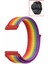 Honor Magic Watch 2 46MM Akıllı Saat Uyumlu Kordon Kumaş Desenli Cırt Cırtlı Spor Kayış 2