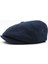 Erkek İngiliz Stili Yün Şapka Lacivert Kasket 3