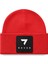 V1 Akrilik 7 Numara - 5 Kod Logolu Unisex Kırmızı Bere (Beanie) 1