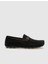 Siyah Süet Tokalı Erkek Loafer 1