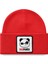 Black Börk  V1 Akrilik Panda - 6bs Kod Logolu Unisex Kırmızı Bere (Beanie) 1