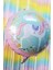 Yuvarlak Unicorn Temalı Folyo Balon Çift Taraflı Unicorn Konsept Balon 45CM 2