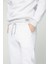 Açık Gri Bisiklet Yaka Sweatshirt 3 Iplik Şardonlu (%100 Pamuk) 2
