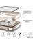 Apple Watch 4/5/6/se Seri 44MM ile Uyumlu Starlight Yıldız Işığı Ekran Kasa Koruyucu Kapak 3