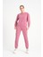 Pembe Basic Kadın Eşofman Takımı 1