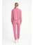 Pembe Basic Kadın Eşofman Takımı 3