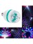 Disco Topu Renkli LED Döner Başlıklı Disko Topu Ampul Gece Lambası 3 Watt E27 Duylu + Fişli Duy 3