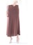 Kahve Bel Lastikli Saten Etek 3979463.05 3