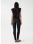 Orta Bel Slim Paça Skinny Fit Siyah Kadın Denim Pantolon 21007051 4