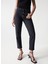 Yüksek Bel Dar Paça Mom Fit Siyah Kadın Denim Pantolon 21004613 1