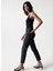 Yüksek Bel Dar Paça Mom Fit Siyah Kadın Denim Pantolon 21004613 3