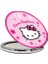 Hello Kitty Baskılı Ayna Yuvarlak Kişiye Özel Isim Baskılı Cep Aynası 7 Cm (Kapaklı Ve Büyüteçli) 2