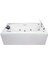San Diego Jakuzi 184x102 h:63 Party Hidromasaj Sistemli Küvet (Gövde + Metal ayak + 4 yön panel) 1