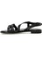 Morpa 4fx Siyah Kadın Düz Sandalet 3