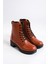 Deri Kadın Günlük Bot Bootie KCM-0035 4