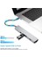 CF04 Macbook Uyumlu Type-C™ To 4K HDMI Tv Projeksiyon UHd 1080P 2* Type-C 2* USB SD/TF RJ45 Ethernet Lan 8ın1 Çevirici Hub Adaptör 8