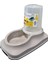 Hazneli Mama ve Su Kabı 1,5 Litre 31X19 cm - Gri 2