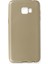 Samsung Galaxy C7 Pro Kılıf Premium Rubber Silikon - Gold 109008 1