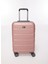 Açık Pembe 33X54X22 cm Kabin Boy Çekçekli Sert Valiz Ox One Lıne 1