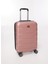 Açık Pembe 33X54X22 cm Kabin Boy Çekçekli Sert Valiz Ox One Lıne 2