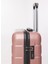 Açık Pembe 33X54X22 cm Kabin Boy Çekçekli Sert Valiz Ox One Lıne 4
