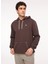 Siyah Erkek Sweatshirt EQYFT04794 The Original Hood 3