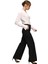 Dunja | Kemerli Normal Bel Klasik Straight Fit Pantolon - Siyah 2