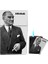 Atatürk Baskılı Sigara Tabakası ve Kaydırmalı Çakmak Seti Kişiye Özel Isimli 5