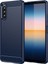 Sony Xperia 10 Iv Için Yumuşak Karbon Fiber Fırçalanmış Tpu Telefon Kılıfı (Yurt Dışından) 1