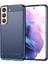 Samsung Galaxy S22+ 5g Için Yumuşak Karbon Fiber Fırçalanmış Tpu Telefon Kılıfı (Yurt Dışından) 1