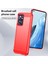Oppo Find X5 Lite Için Yumuşak Karbon Fiber Fırçalanmış Tpu Telefon Kılıfı (Yurt Dışından) 4