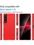 Sony Xperia 1 Iv Için Yumuşak Karbon Fiber Fırçalanmış Tpu Telefon Kılıfı (Yurt Dışından) 3