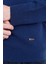 Erkek Sıfır Yaka Basic Yün Kazak Indigo 5