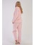 Kadın Welwelsoft Uzun Kol Pijama Takım 4