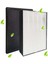 Philips FY2420/40 FY2422/40 Için 3x Hepa Filtre Yedek Filtre, Hava Temizleme Cihazı 2000 2000I Serisi, AC2889 AC2887'YI Değiştirin (Yurt Dışından) 1