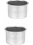 2x Basınçlı Fincan Filtre Kahve Makinesi Espresso Aksesuarları Ayrılabilir Toz Bardak Paslanmaz Çelik Toz Kase Sepeti C (Yurt Dışından) 5