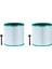 Dyson True Hepa Filtre Kulesi Arıtma Için 2x Hava Temizleme Filtresi Saf Serin Bağlantı TP01, TP03, TP02,BP01 Parça 968126-03 (Yurt Dışından) 2
