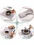 8 Paket Soba Brülör Kapakları Üçlü Kalınlık 0.2 Mm, Kare Soba Brülör Astar Kapağı, Gümüş Ocak Kapakları (Yurt Dışından) 2