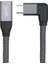 100W Pd 5A Kavisli Usb3.1 Tip-C Uzatma Kablosu 4K @60Hz 10GBPS Macbook Hp Dizüstü Bilgisayar Için Usb-C Gen 2 Uzatma Kablosu 20CM (Yurt Dışından) 4