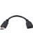HDMI Uyumlu Erkek - Dişi Uzatma Kablosu Google Chrome Cast Için Kısa ve Kullanışlı, Fire Tv Stick, Tv'ye Roku Stick Bağlantısı (Yurt Dışından) 1