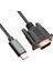 USB C - VGA Kablosu 5,9 Feet/1,8m, USB Tip C - VGA Kablosu, USB 3.1 Aygıtları Için Uygun-Hp Vb. Için Uygun (Yurt Dışından) 1