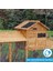 Güneş Paneli Fan Kiti, Sera Için 10W 12V Güneş Fanı, Barakalar Için 31,5 Inç Kablolu Güneş Paneliyle Çalışan Çift Fan (Yurt Dışından) 1