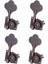 Gitar Vintage Açık Bas Gitar Tuning Anahtar Kazıklar Makine Kafaları Tuner 4r 4 Strings Bas Kırmızı Bronz (Yurt Dışından) 1