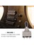 1 Adet Gitar 3 Yollu Geçiş Anahtarı, Metal Kapalı 3 Yollu Seçici Anahtarı Siyah Ucu Topuzu ile Lp Tarzı Elektro Gitar Için Yedek Parça (Yurt Dışından) 5