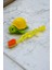 Sarı Kids 3-7 Yaş Diş Fırçası ve Flipper Hijyenik Saklama Kabı Seti - Kaplumbağa Figürlü 2