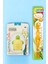 Sarı Kids 3-7 Yaş Diş Fırçası ve Flipper Hijyenik Saklama Kabı Seti - Kaplumbağa Figürlü 5