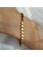22 Ayar Altın Arpa Pullu Zincir Bileklik (5mm Kalınlık) 19 Cm 7.30 Gr. ABY22BL005 2